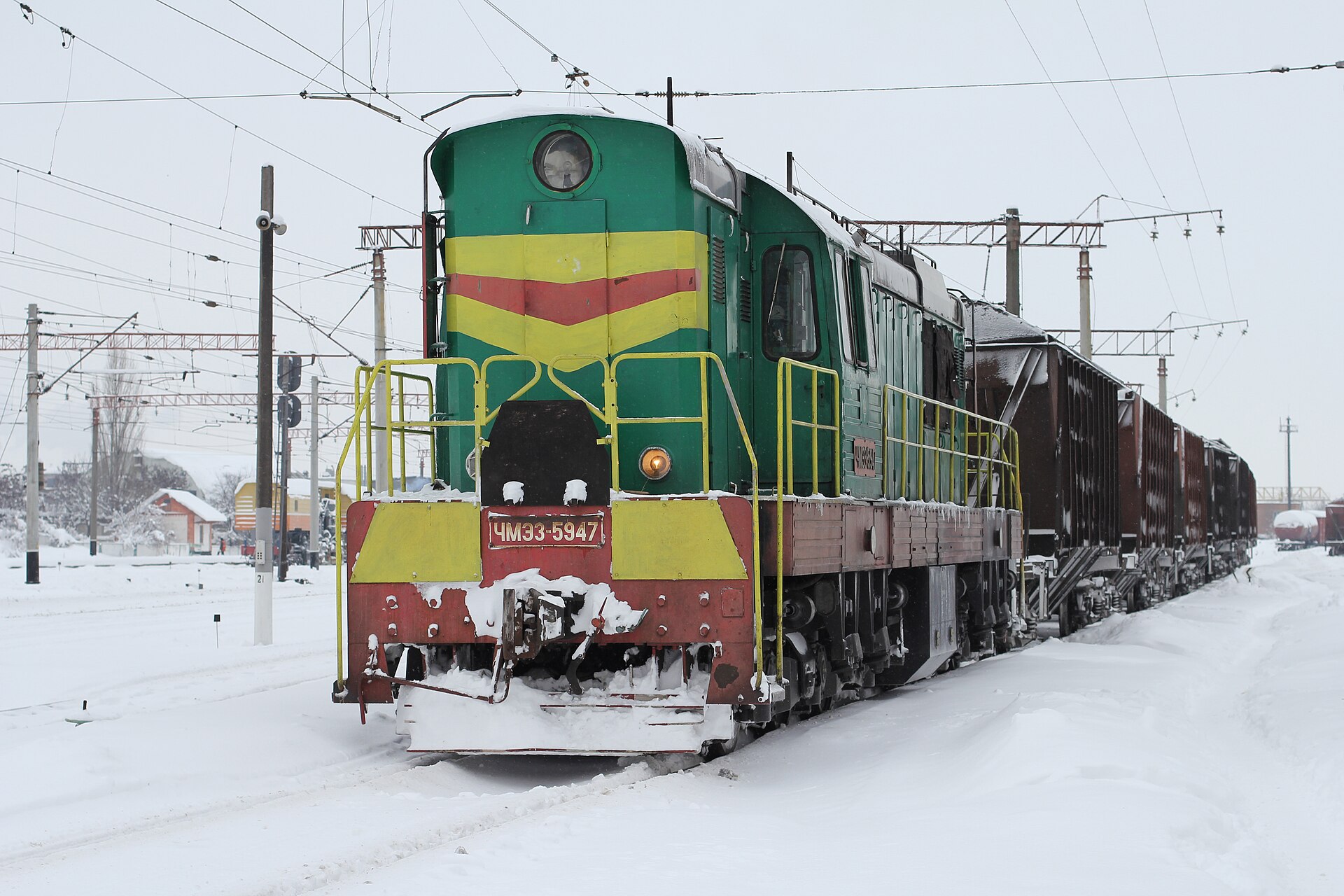 Diesel locomotive ChME3 Vinnitsa